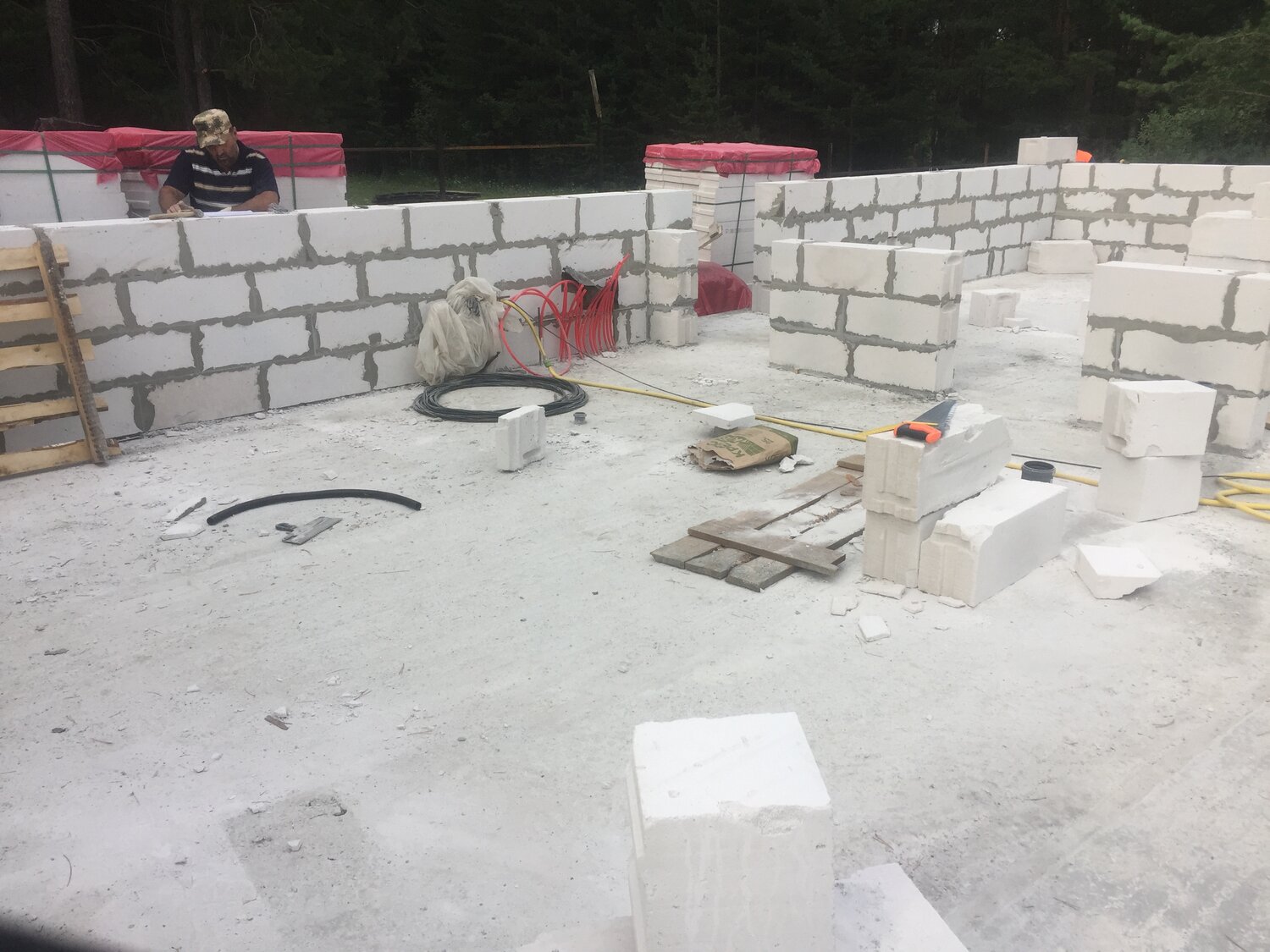 строительство домов из газобетона, газобетонные блоки, строим дом из газобетона, дом из газобетонных блоков, газобетонный дом