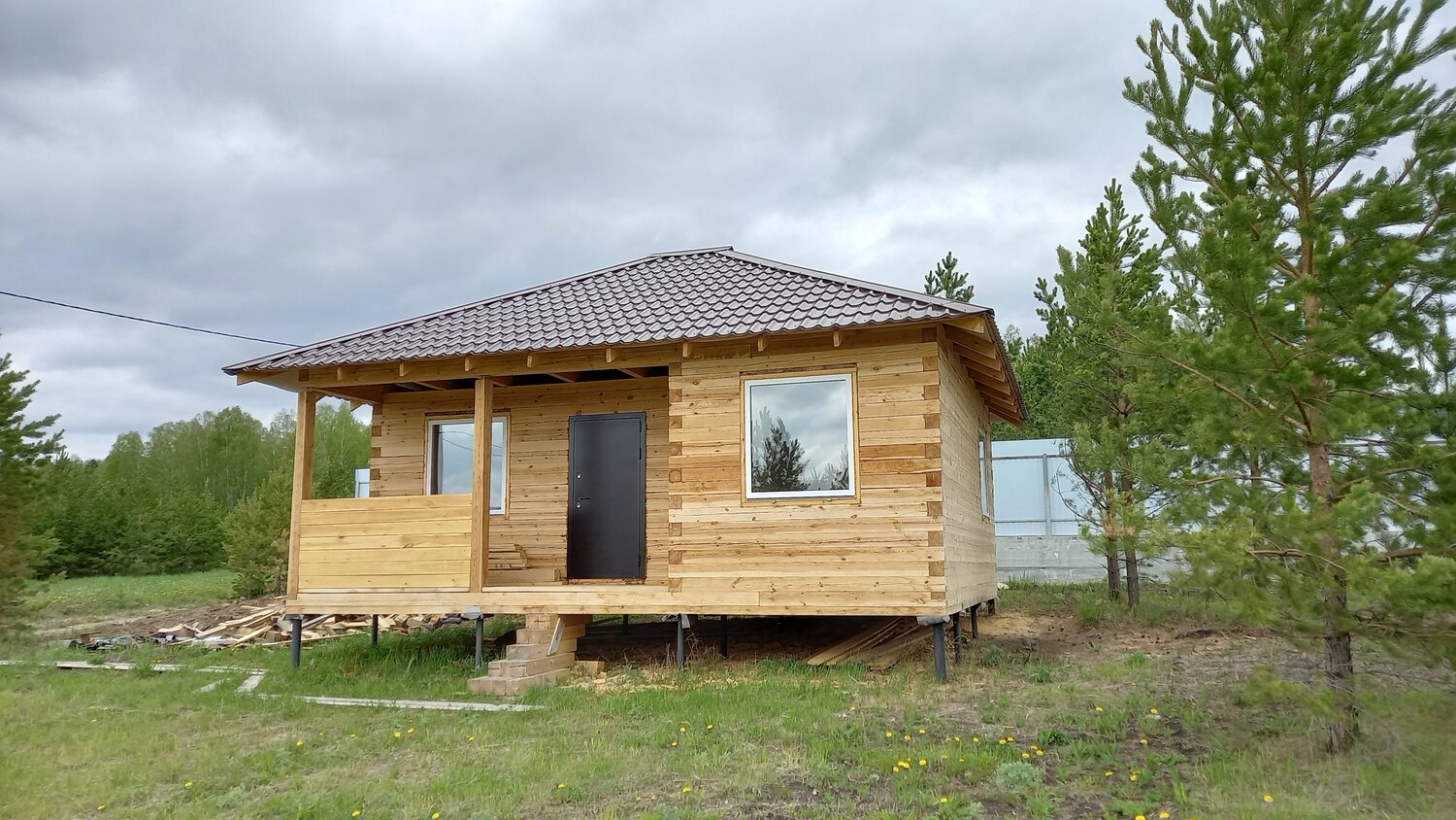 дачный домик, дачный дом, садовый домик, каркасный дачный дом, каркасный дачный домик 18кв