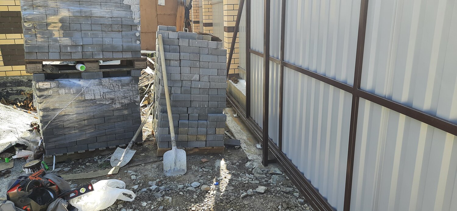 откатные ворота, откатные ворота каркас, забор ворота, забор и ворота из профлиста, откатные ворота и калитка