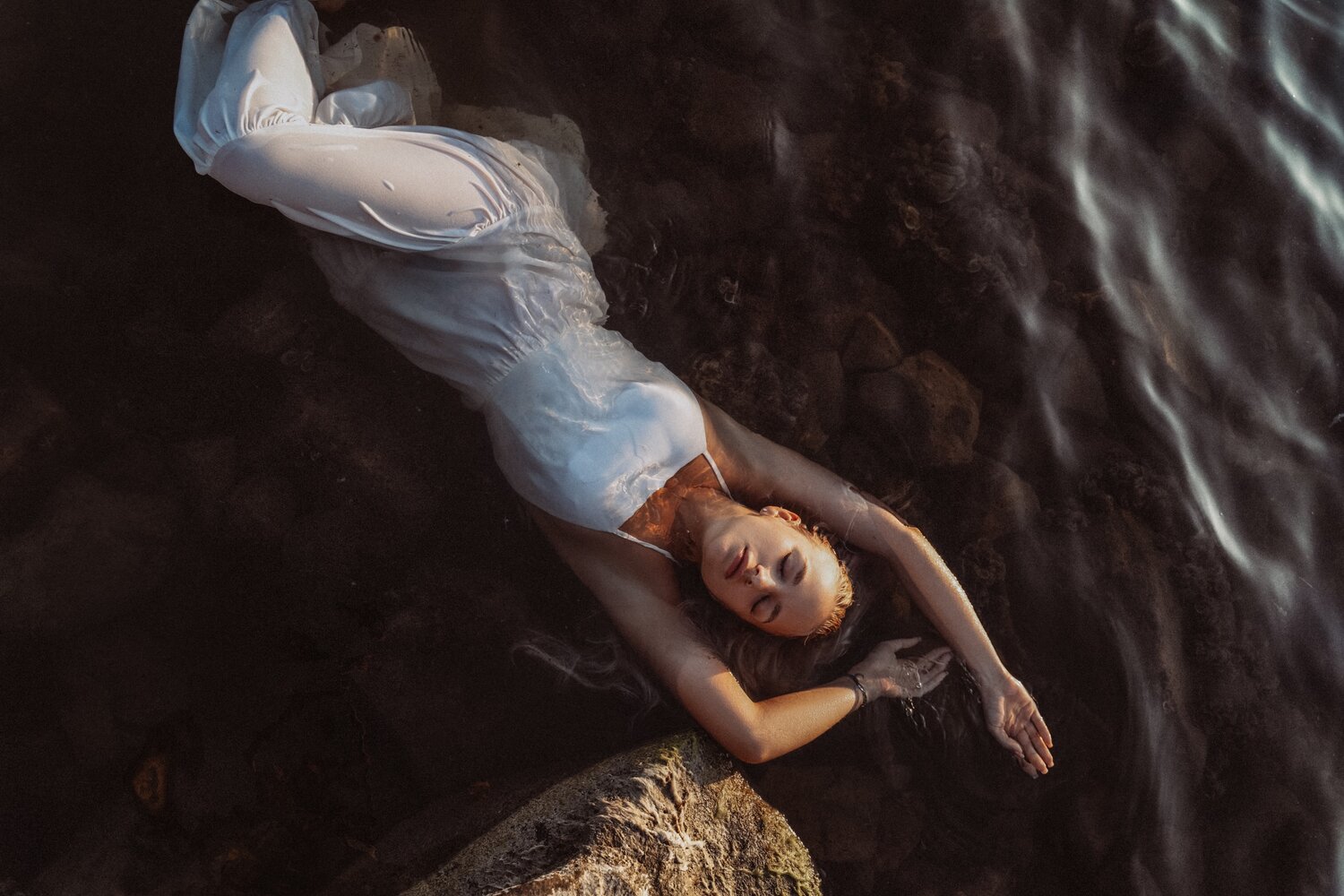 фотосессия в воде, девушка в воде, человек, женщина, девушка