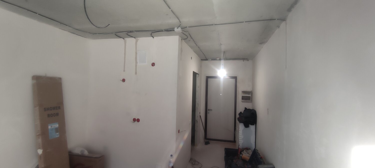 квартира, интерьер, черновая отделка, квартира в панельном доме, черновая квартира