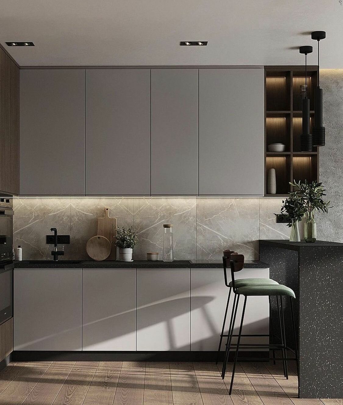 Кухня стиль модерн