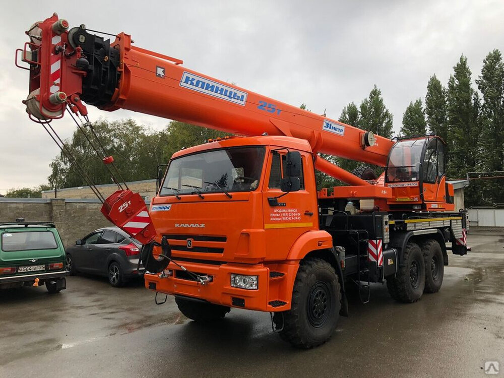 клинцы автокран, автокран 25 т, кс 55713 5, камаз кс-55713-5к, автокран камаз 25т