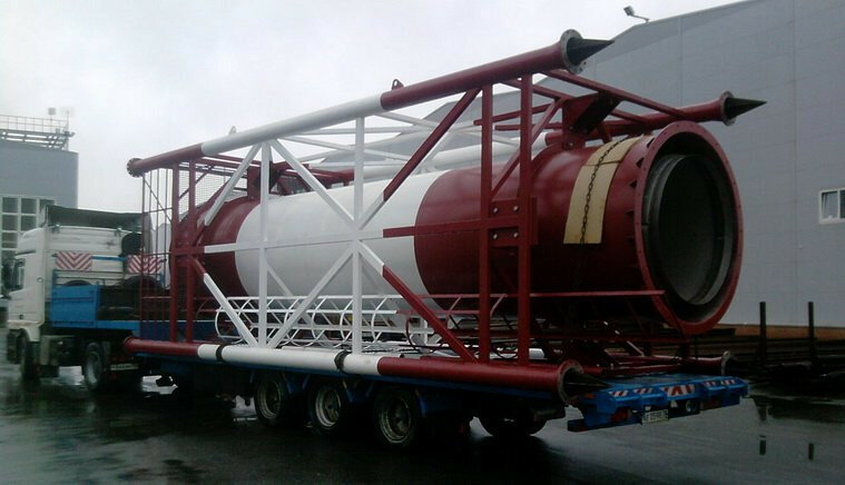упаковка металлоконструкций для транспортировки, танк контейнер lng, танк контейнер 20 тонн, негабаритные перевозки, негабарит