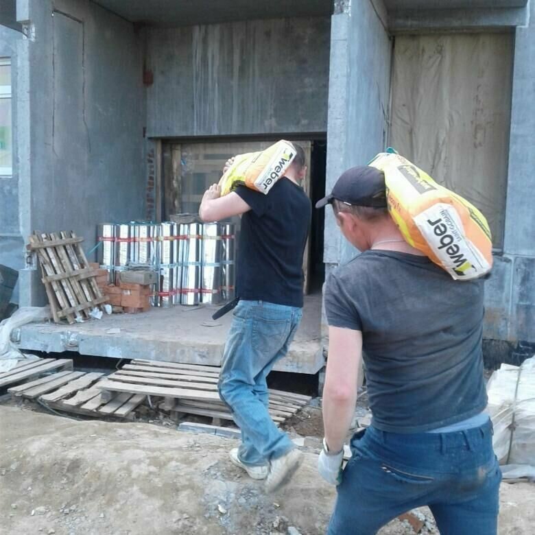грузчики разгрузка стройматериалов, услуги грузчиков, работа грузчиком, бригада грузчиков, грузчики переезды