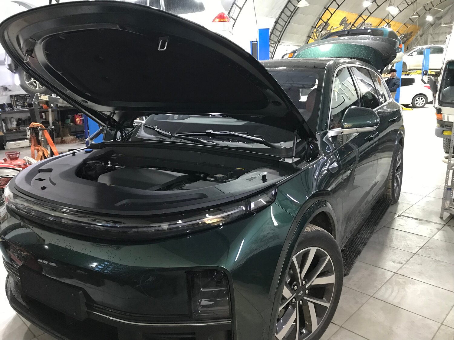 автомобиль, авто, lixiang l9 2023, эксид txl 2023 черный, Citroen C4 Picasso II