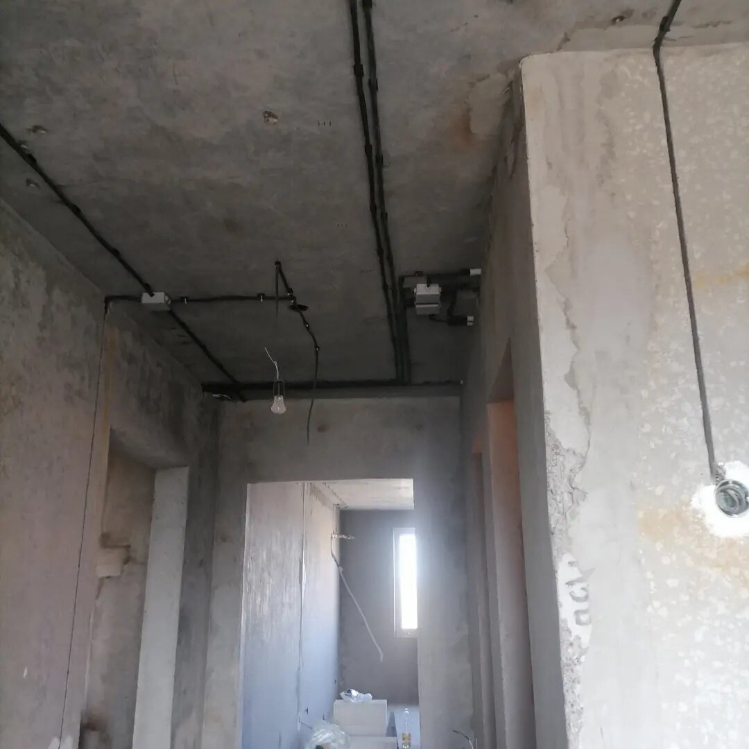 электропроводка в квартире, монтаж электропроводки в квартире, электропроводка в панельном доме п57, проводка в панельном доме, монтаж электропроводки