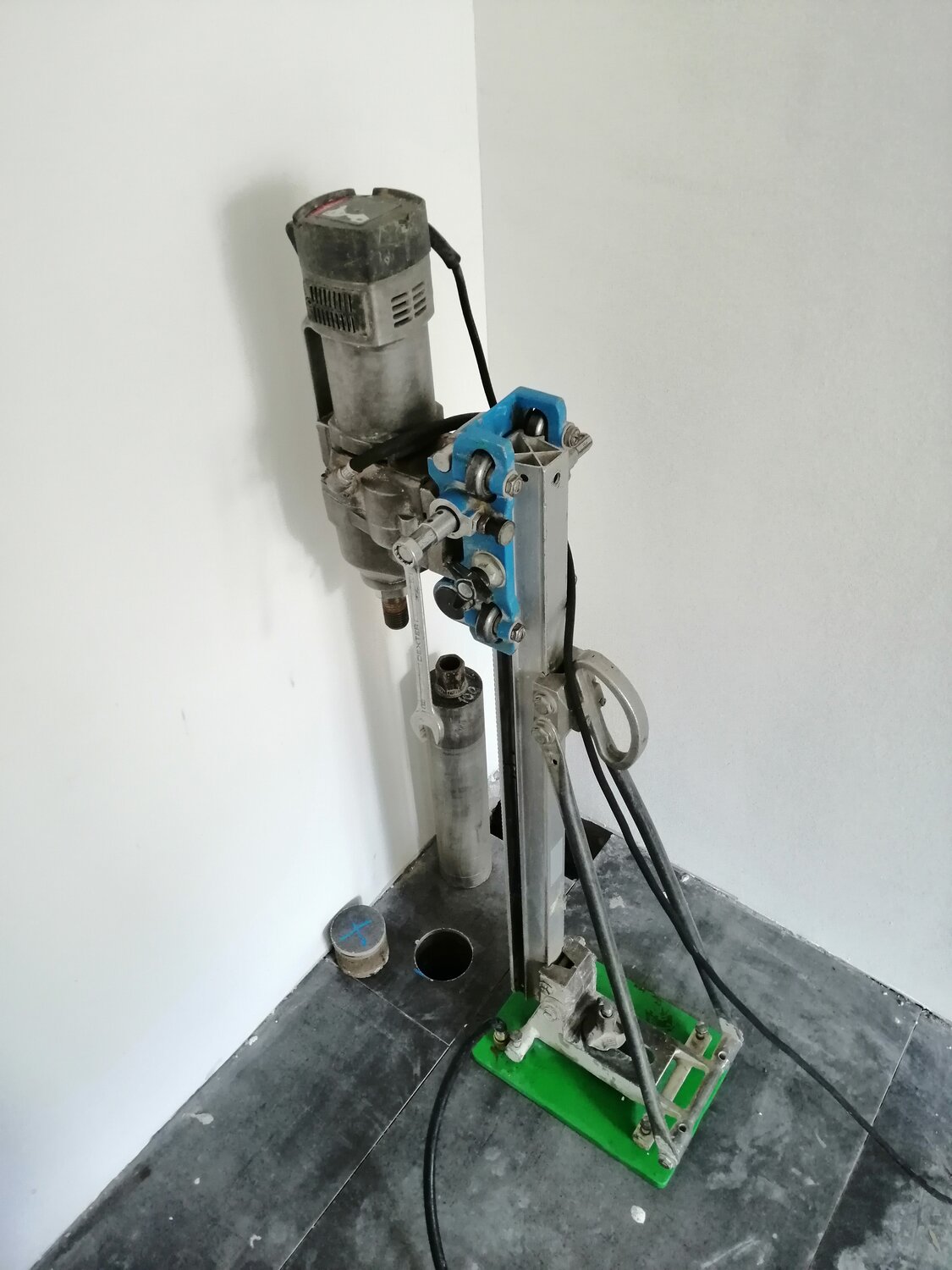 установка алмазного бурения dr.schulze drillkomplekt 300 optimum, установка алмазного бурения, алмазное сверление, техника, алмазное бурение
