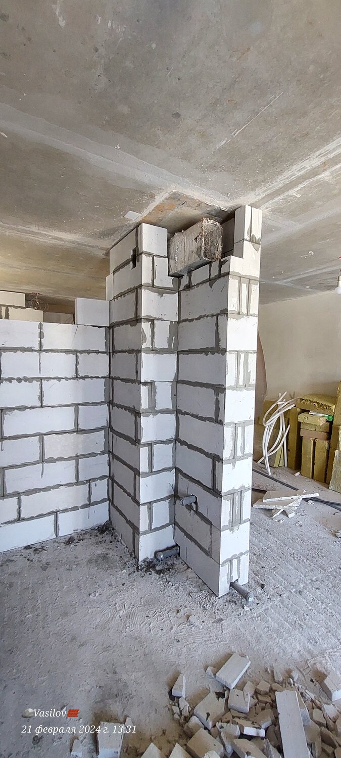 перегородка из пеноблоков, перегородки из газобетона, перегородка межкомнатная из газоблока, перегородка из газобетонных блоков, кладка перегородок пеноблоков 100 мм