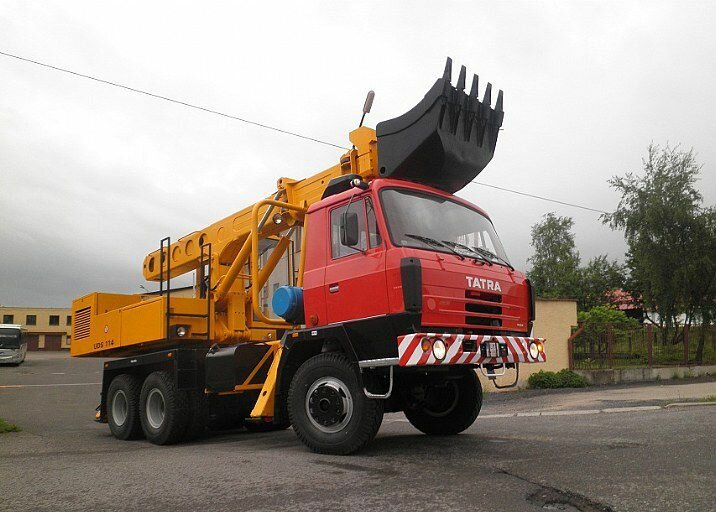 татра удс, татра 815 удс 114, экскаватор tatra uds-114, экскаватор tatra удс 114, татра удс 114