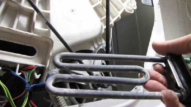 замена тэна в стиральной машине, тэн стиральной машины, тэн для стиральной машины индезит, тэн для стиральной машинки индезит, прогорел тэн стиральной машины