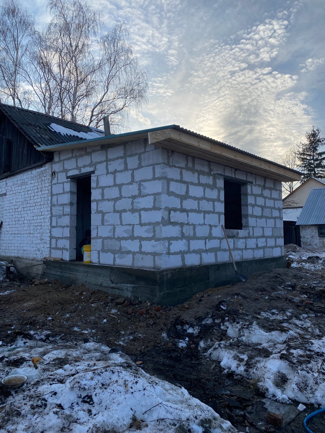 строительство домов из газобетона, дом из газобетона, одноэтажный дом из газоблока, дом пеноблок, дом из газоблока