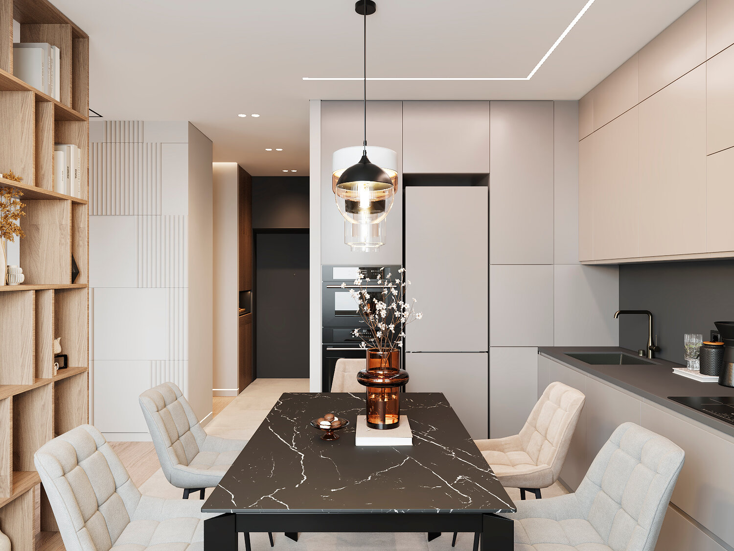 кухня дизайн интерьер, современный интерьер кухни столовой, дизайн интерьера, современные кухни дизайн, кухня интерьер