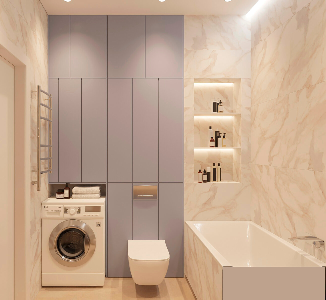 современный дизайн санузла, интерьер ванной комнаты, дизайн небольшой ванной, стильный дизайн ванной, дизайн санузла