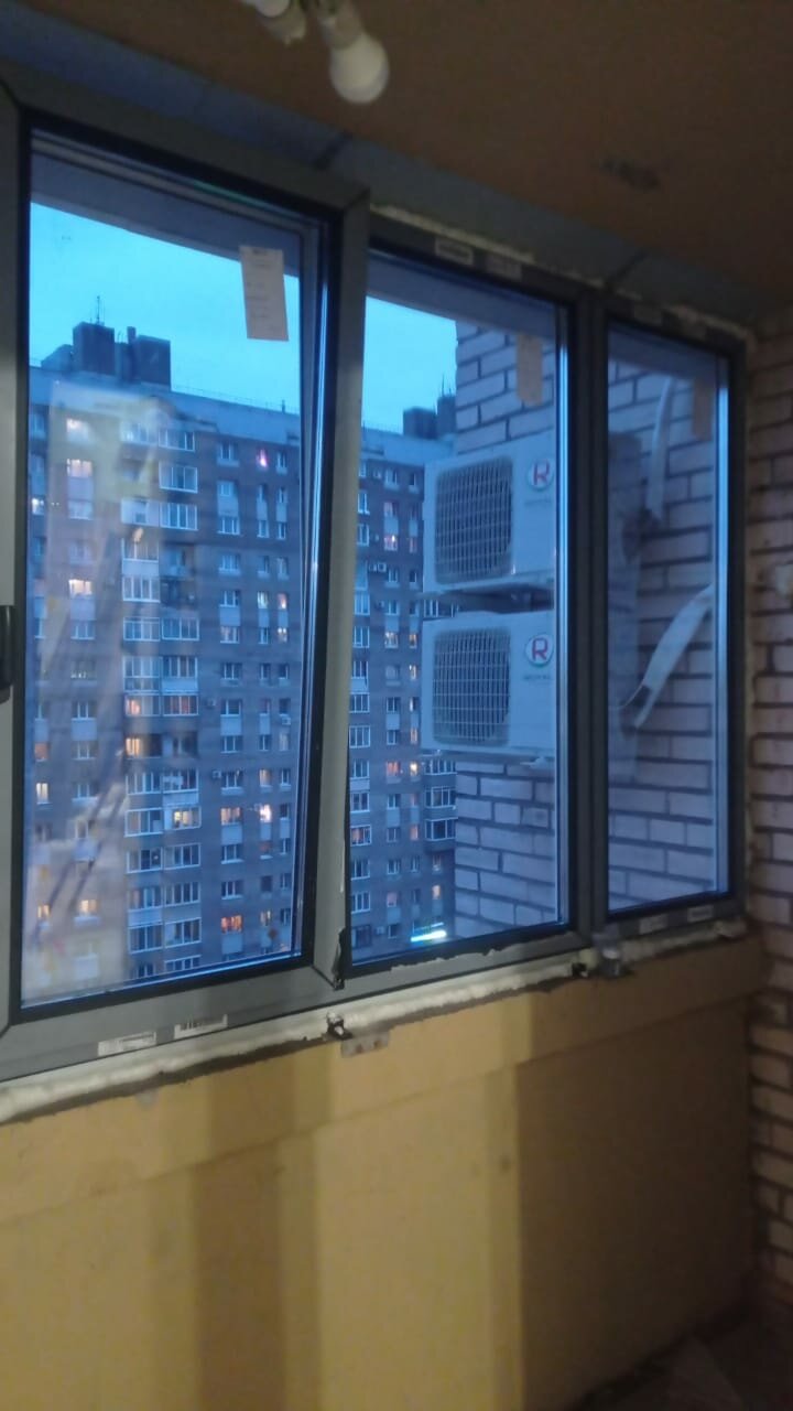 лоджия остекление, остекление балконов, окно, оконный кондиционер, остекление