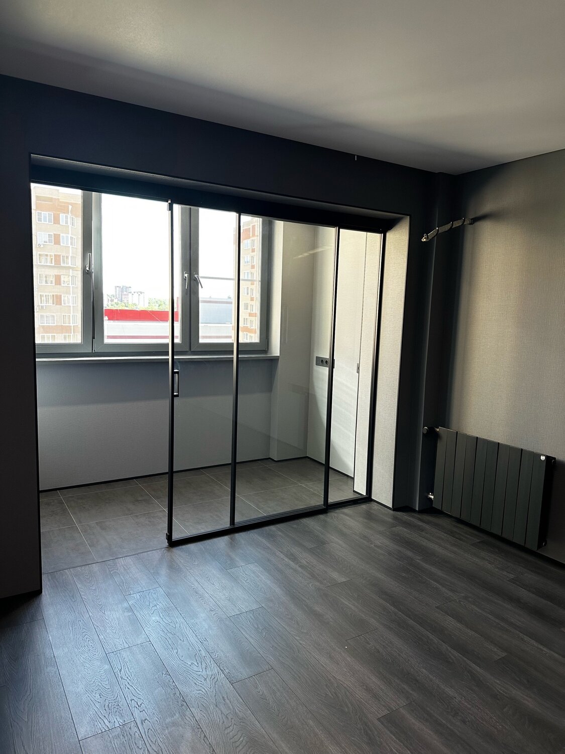 раздвижные двери, раздвижные перегородки, перегородка лофт, интерьер, квартира