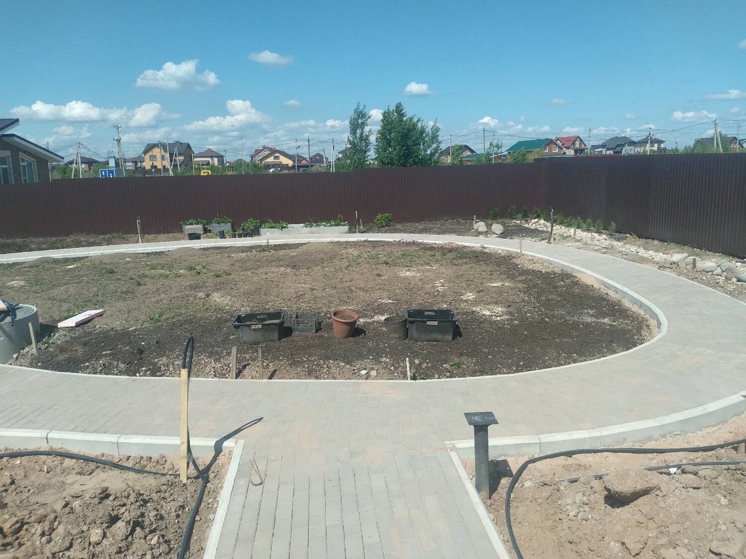 бордюр, ландшафтный дизайн, садовый бордюр, садовые дорожки, бордюры для дорожек