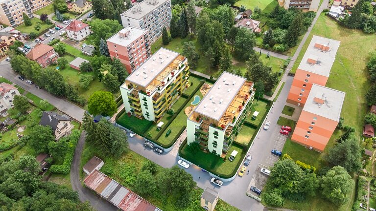 новострой прага, жилой дом, residential complex, прага новостройки, residential building