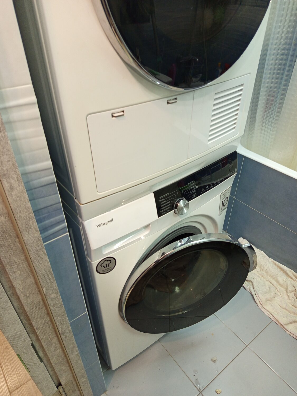 стиральная и сушильная машина в колонне, сушильная машина над стиральной машиной, сушильная машина на стиральной, wtx87kh1oe сушильная машина, сушильная машина над стиральной