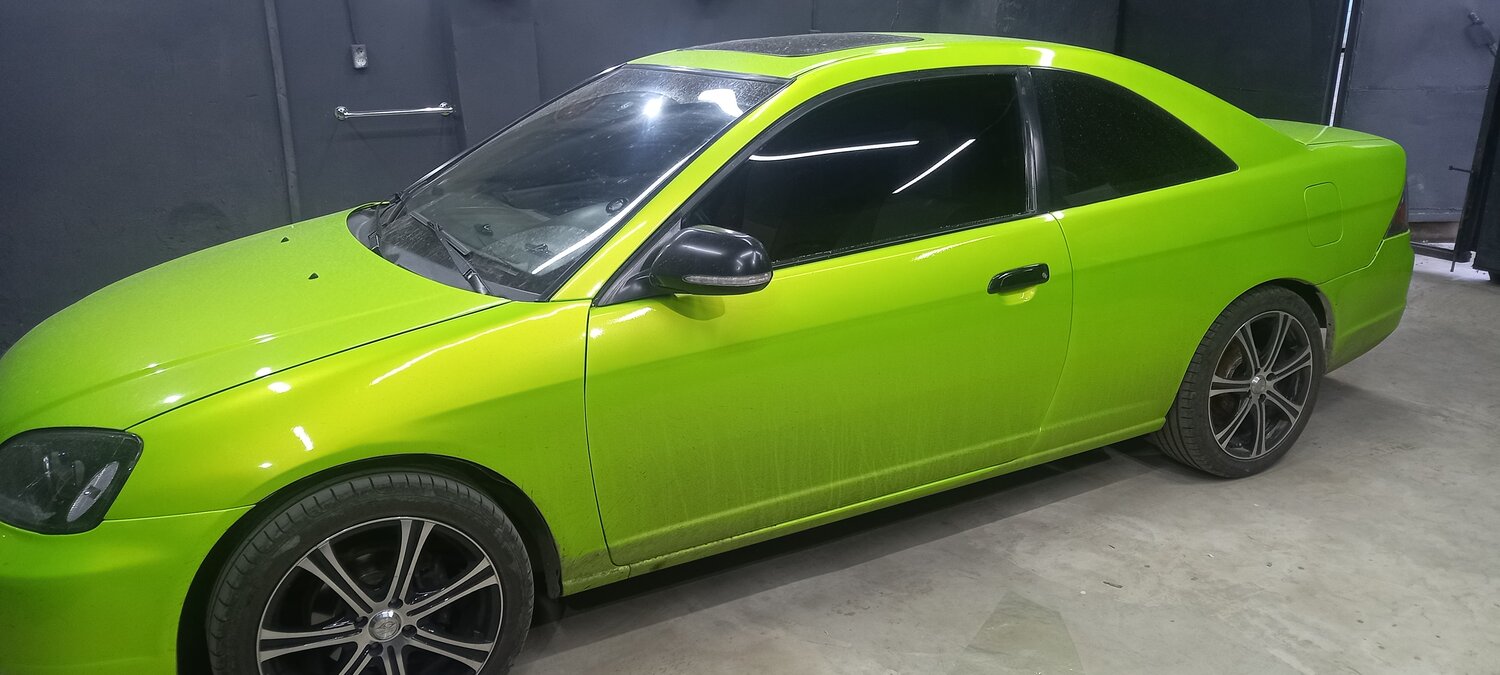 mitsubishi fto зеленый, toyota celica покраска, цвет кислотный, авто, toyota gts зеленая