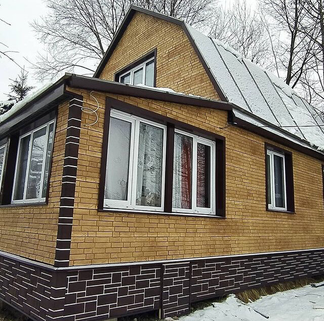 Монтаж фасада из фасадных панелей