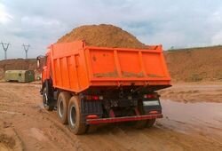 камаз 5511 песок щебень, доставка песка маз, пескогрунт камаз, камаз зил щебень песок, камаз
