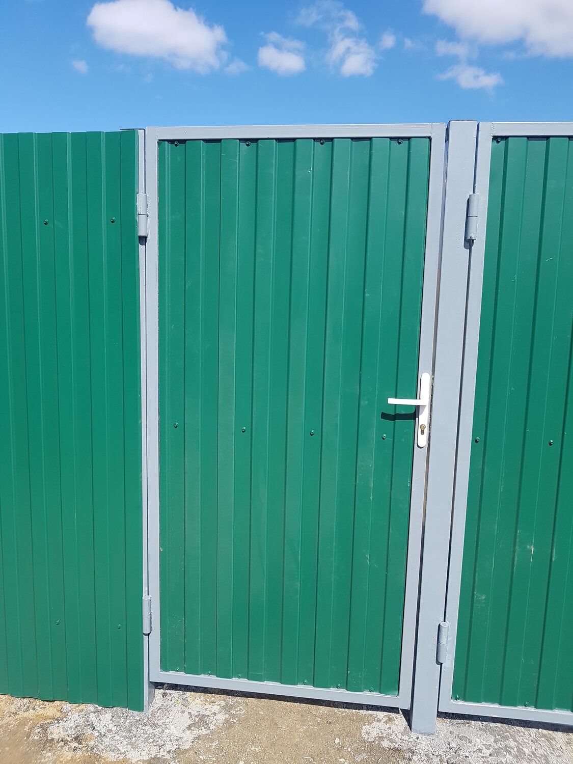 ворота из профнастила с калиткой, забор из профнастила с воротами, калитка из профнастила, ворота из профнастила, ворота из профлиста