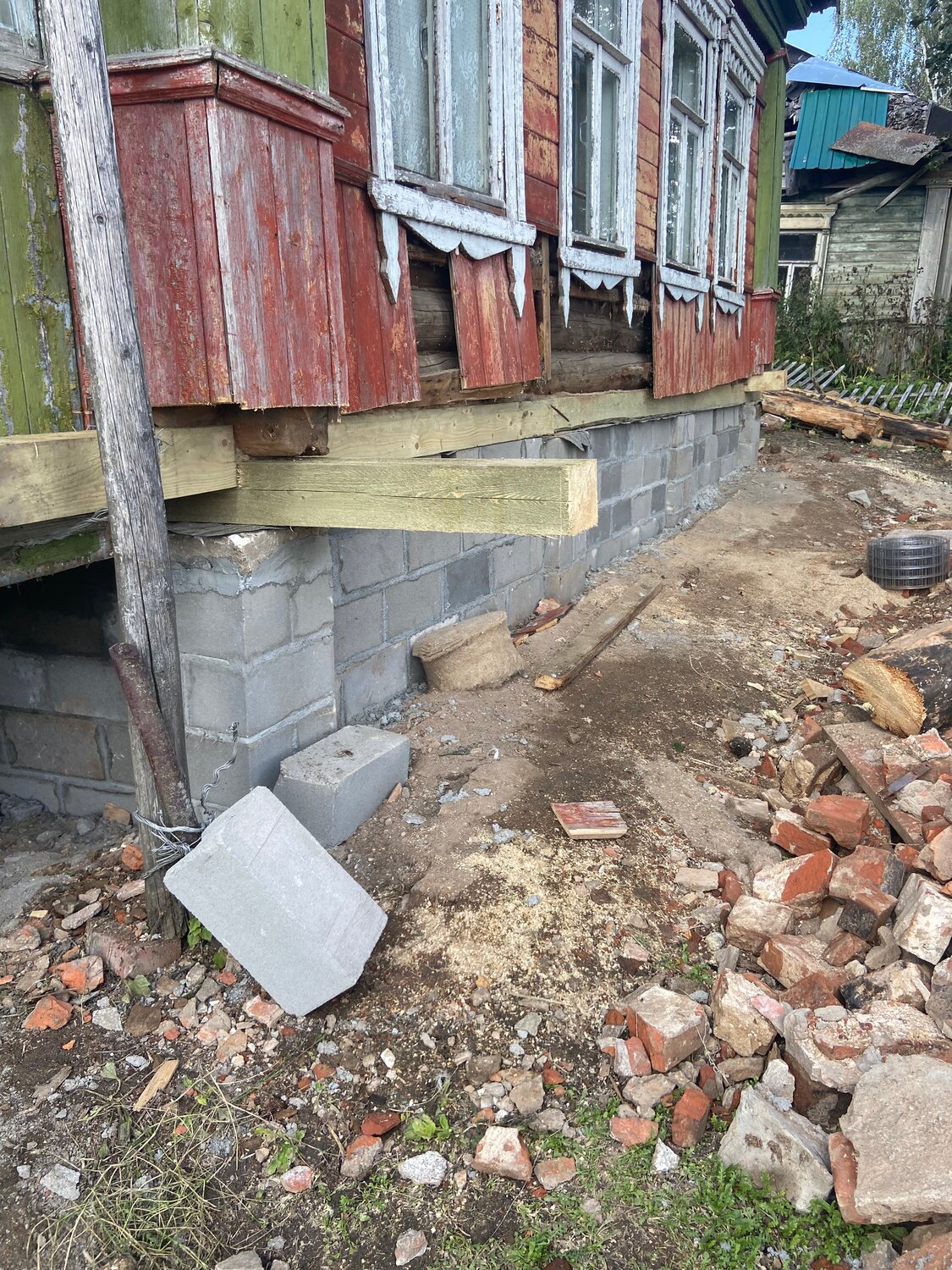 Реставрация фундамента