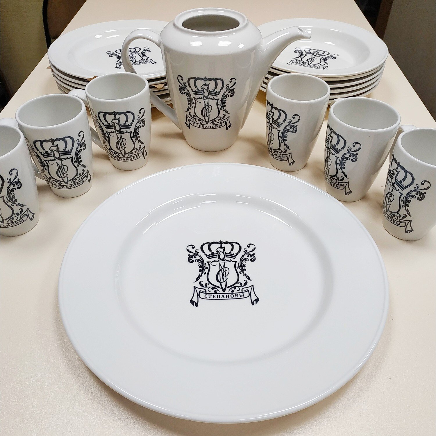 кружка 350 мл, посуда, кружка 350 мл 8.5х12cm kr735, фамильная посуда, кружка коралл
