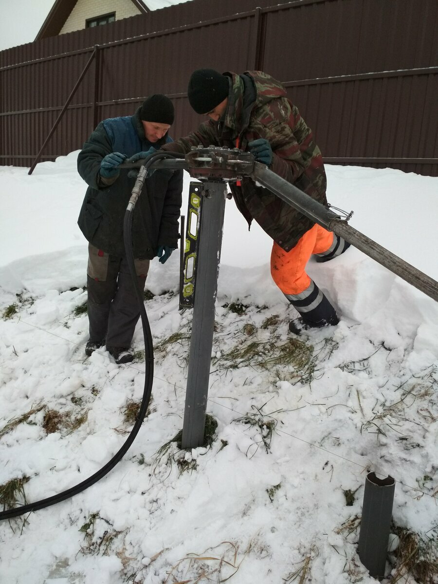Гидравлическая установка для винтовых свай схема сборки Аренда сваекрута для монтажа винтовых свай в Санкт-Петербурге: 104 исполнителя с