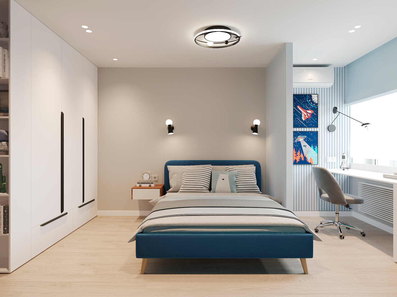 кровать сонум mira 80x190 см, спальня современная, сонум кровати, интерьерные кровати, интерьер спальни