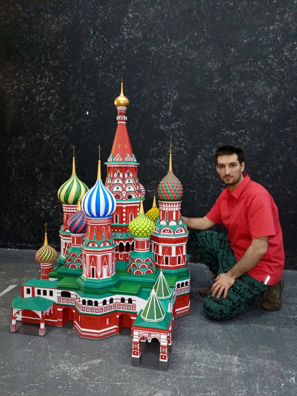 3d пазл cubicfun собор василия блаженного, 3д пазл собор василия блаженного, cubicfun собор василия блаженного, 3д пазл храм василия блаженного, 3d-пазл cubicfun собор василия блаженного (c707h), 46 дет.
