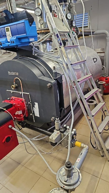 котёл buderus logano s825l, котел, котельное оборудование, газовая котельная, котельная клин