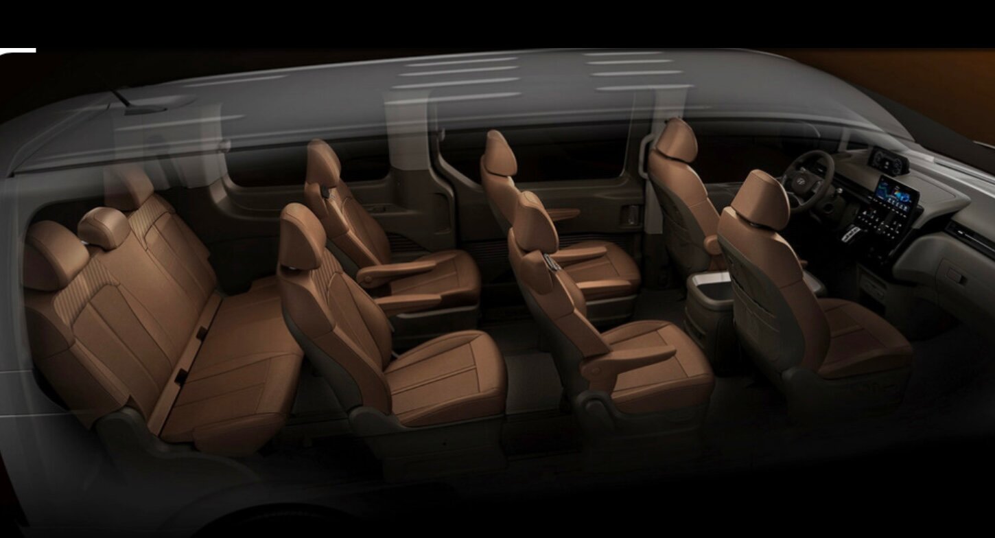 staria hyundai минивэн 2021, минивэн hyundai staria, микроавтобус hyundai staria, hyundai staria 9 мест, хендай минивэн новый