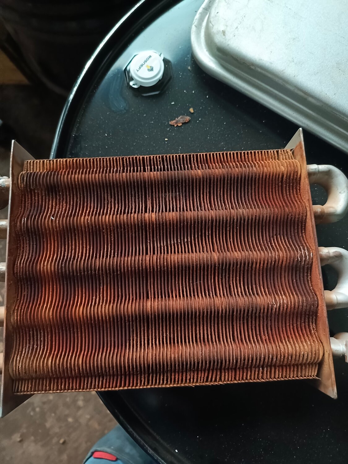 теплообменник котла, теплообменник для котлов vaillant, первичный теплообменник, теплообменник вайлант, теплообменник для газового котла