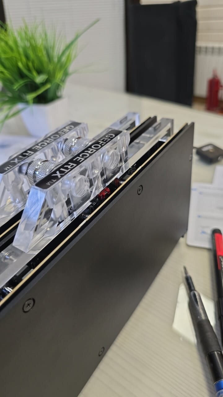 rtx 3080 водоблок, водоблок alphacool, акриловый водяной блок alphacool eisblock aurora, майнинг ферма rtx 3070, водяной блок alphacool eisblock