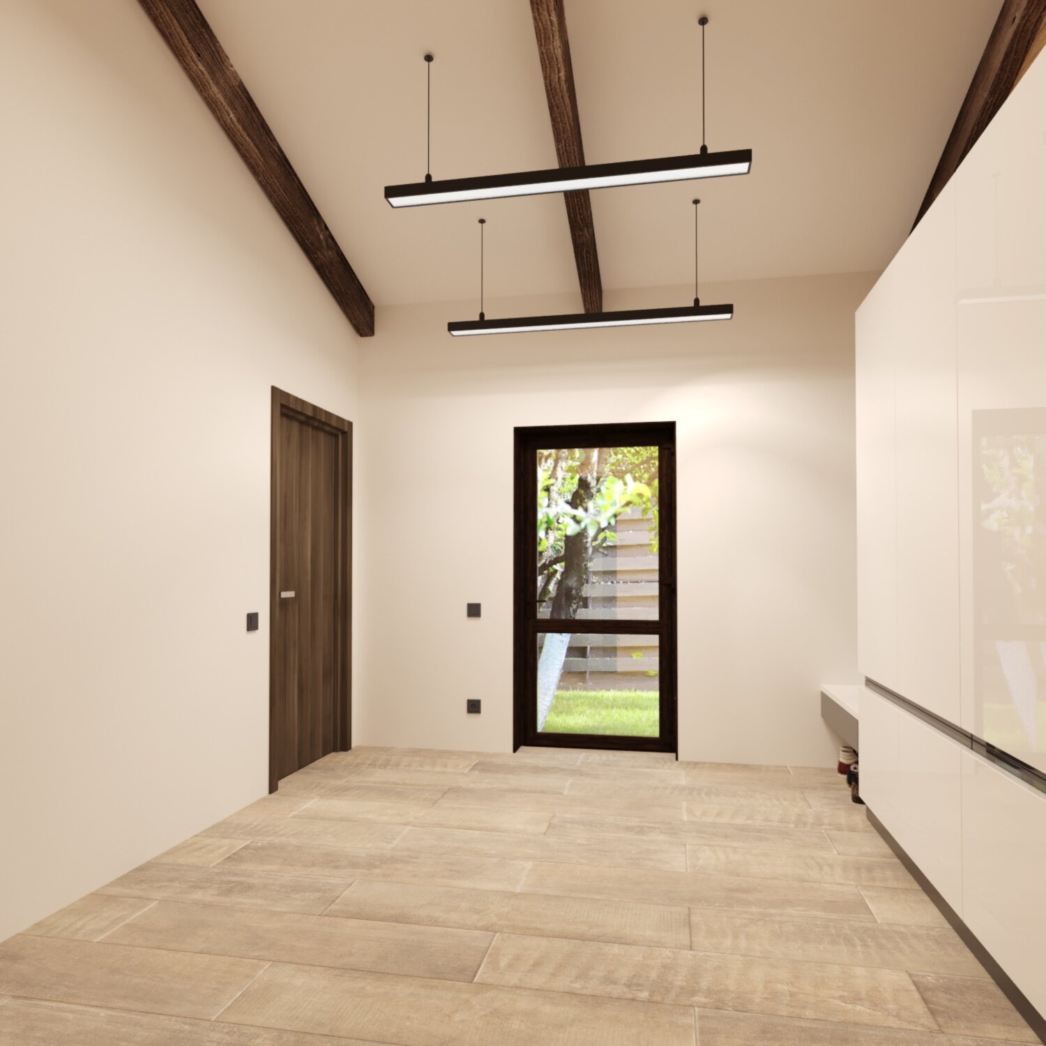 дизайн проект интерьера, интерьер дома дизайн, интерьер таунхауса, светильник подвесной линейный, дизайн проект квартир