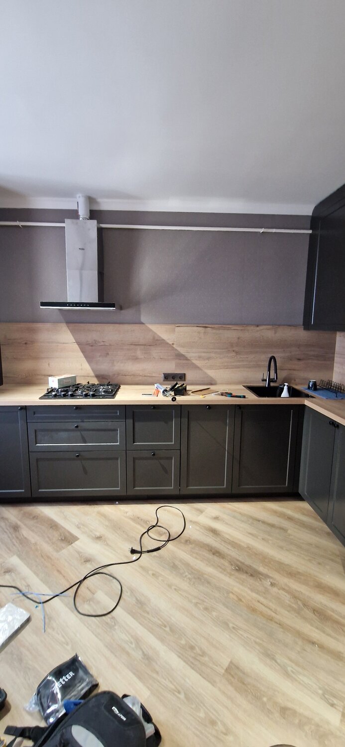 интерьер кухни, большая кухня, угловая кухня, модульная кухня, кухни на заказ