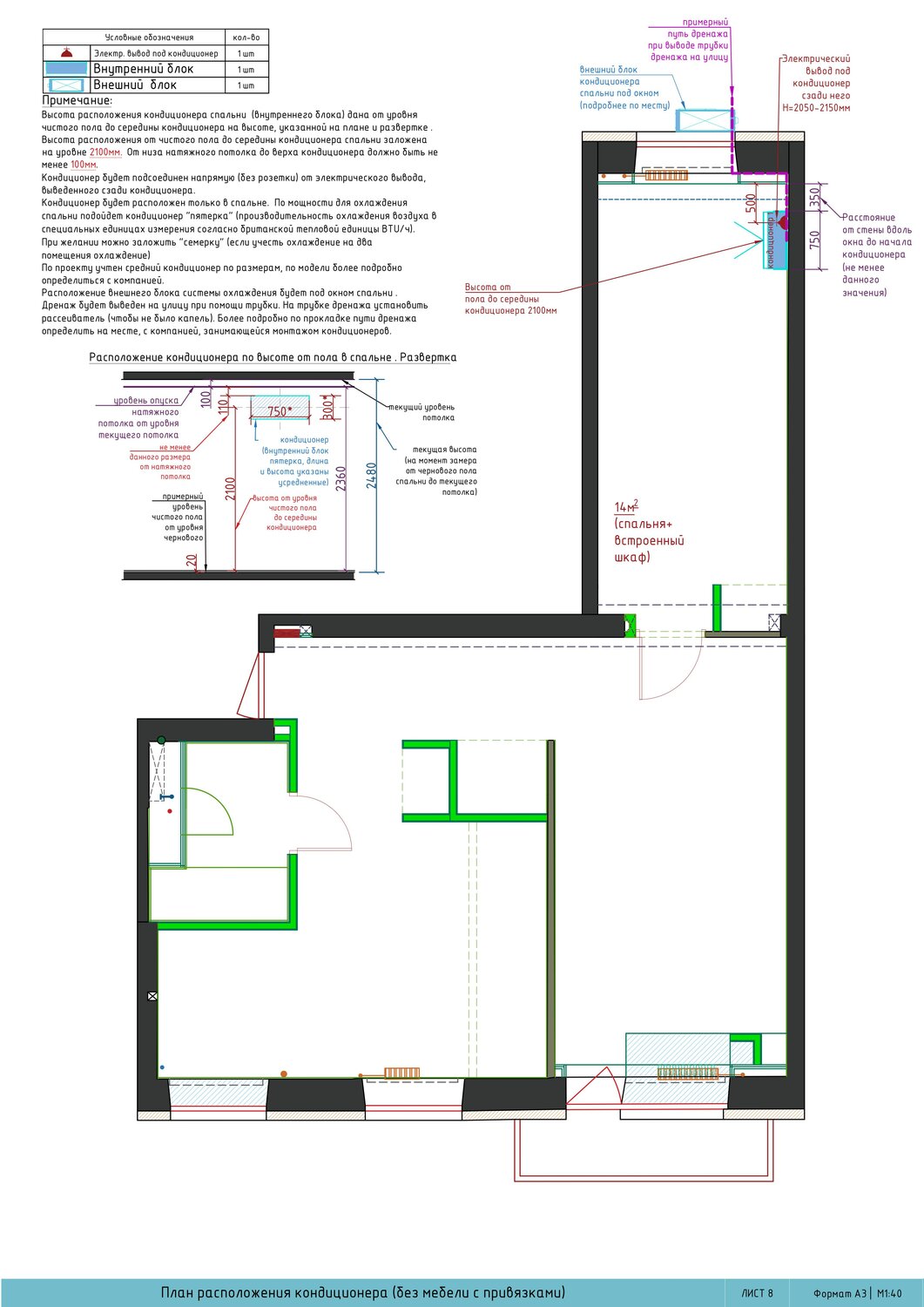 план возводимых перегородок дизайн проект, план расположения розеток, план розеток, план монтажа, план монтажа перегородок