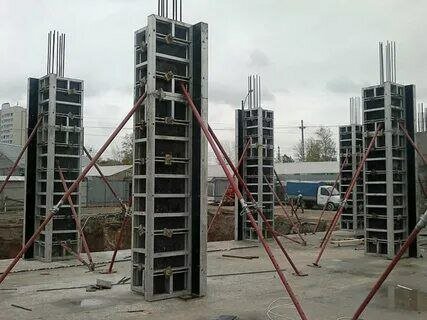 опалубка для колонн 300 х 300, опалубка колонн peri: короб стальной н-1650 мм, d1500 мм (шт.), опалубка колонн 800*250*3500 алюминиевая, опалубка для колонн, крупнощитовая опалубка дельта