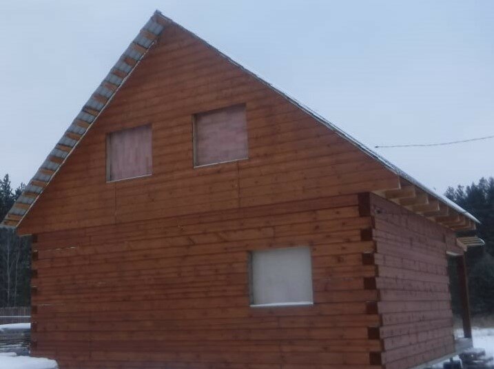 дом, деревянный дом, коттедж, дом в иглино, загородный дом