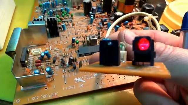 блок питания из монитора элт, орель мп-101с-1 плата усилителя воспроизведения, деталь, схема, ремонт
