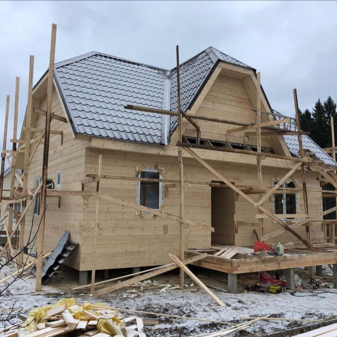 Строительство каркасного дома