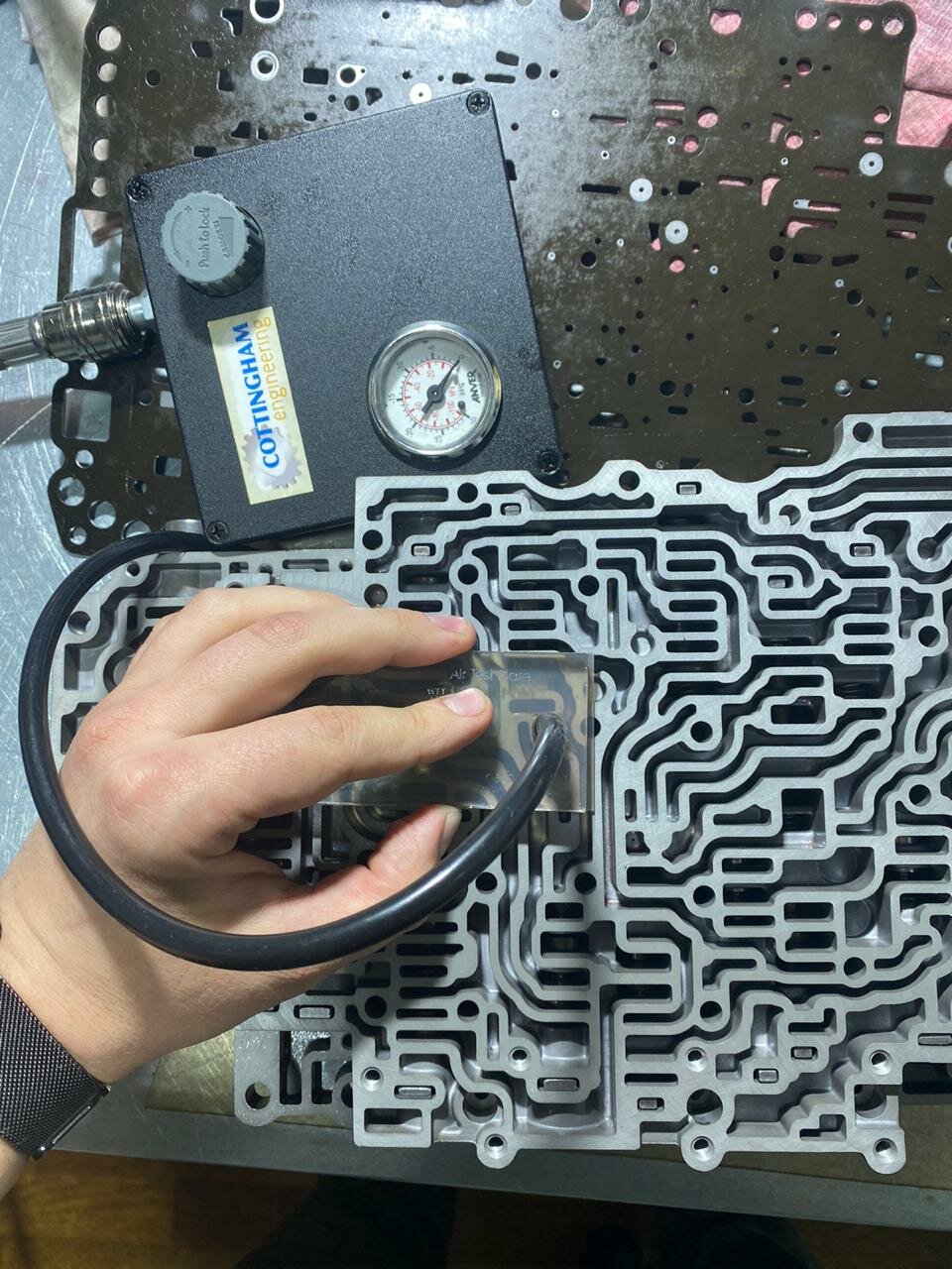 переборка гидроблока tr-60sn, гидроблок 6т40, гидроблок акпп aisin tf81, ремонтный комплект гидроблока акпп k148504, шарики гидроблока акпп a343f
