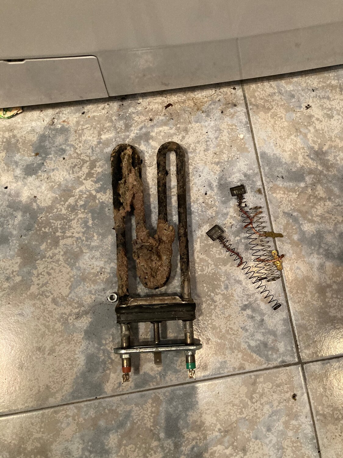 тэн, перегорел тэн, стиральная машина, стиральная машинка, замена тэна asko