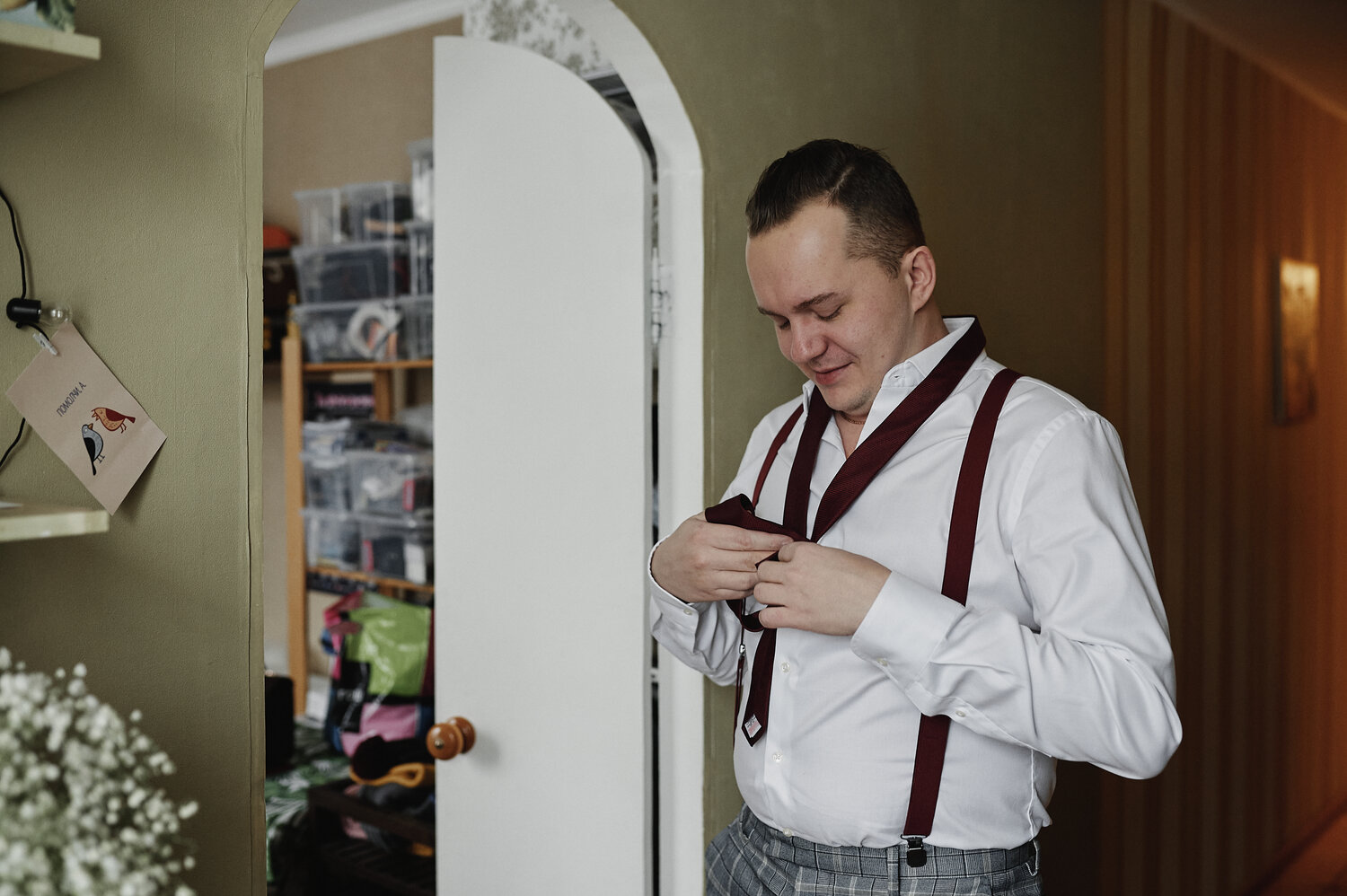 человек, утро жениха, мужские подтяжки, мужчина, кожаные подтяжки мужские