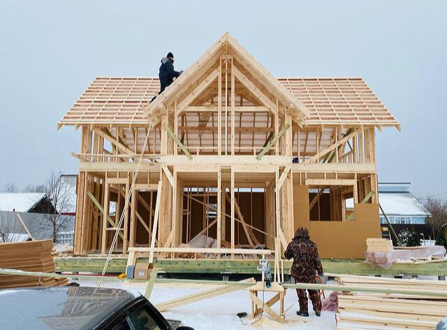 Строительство быстровозводимого дома