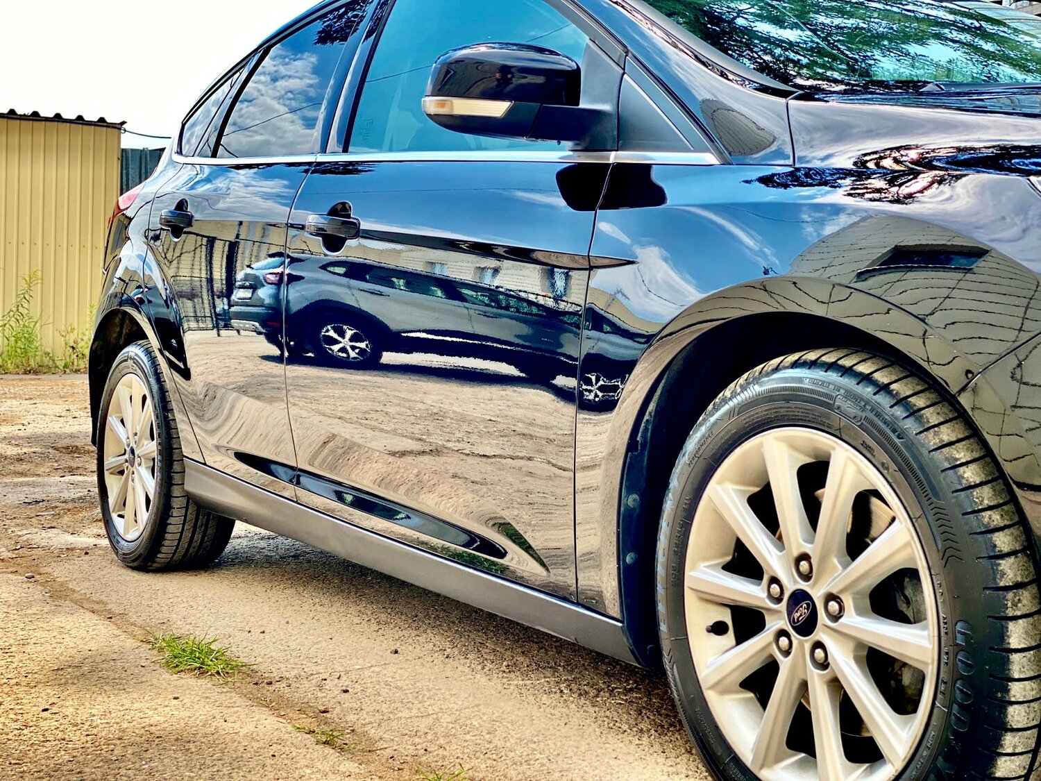 автомобиль, авто, нанокерамика, auto.ru, kia rio iii пороги gt