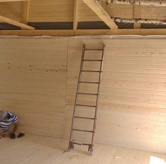 Строительство русской бани