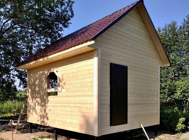 Строительство русской бани